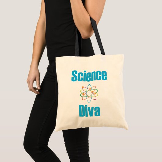 Tote Bag Diva atomique de la Science (Devant (produit))