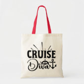 Tote Bag Diva des croisières (Devant)
