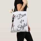 Tote Bag "Diva of a Stylist" (De près)