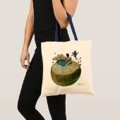 Tote Bag Diver plonge dans la coco (Devant (produit))