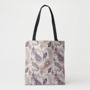 Tote Bag Divers motif de plume