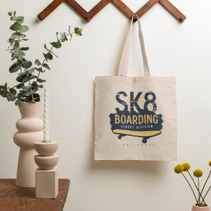 Tote Bag Division Skateboard Street