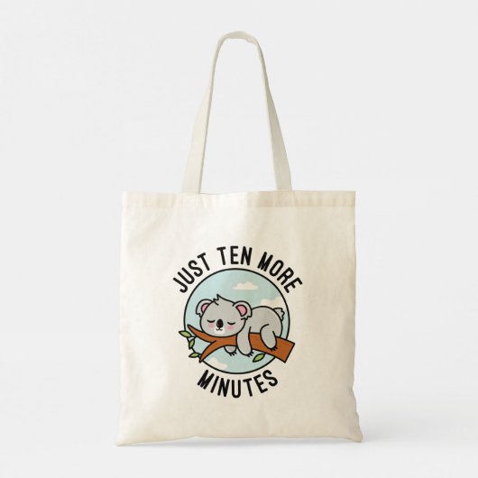 Tote Bag Dix Minutes De Plus (Dos)