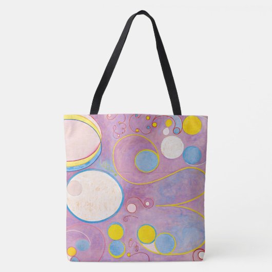 Tote Bag Dix Plus Grandes, No 8, Adultes | Hilma af Klint | (Devant)