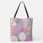 Tote Bag Dix Plus Grandes, No 8, Adultes | Hilma af Klint | (Dos)