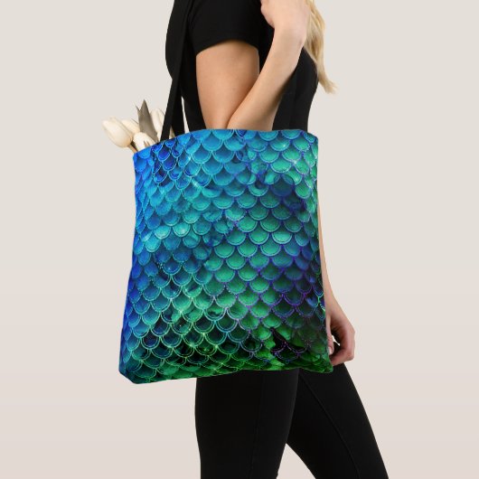 Tote Bag DIY : Personalized Custom Mermaid Costume (De près)