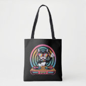 Tote Bag DJ Chat Cool (Devant)