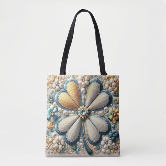 Tote Bag do-it-yourself feuille de colosse (Devant)