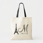 Tote Bag do-it-yourself Monogram Eiffel (Devant)