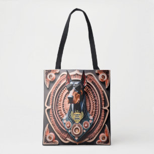 Tote Bag Doberman, Animal de compagnie, Compagnon Canine,