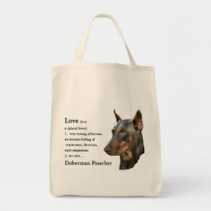 Tote Bag Doberman Pinscher Cadeaux