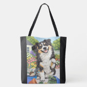 Tote Bag DOBRO le Berger Australien (Dos)