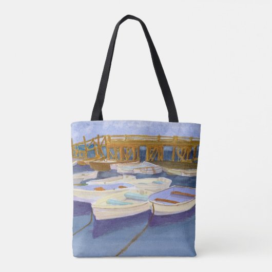 TOTE BAG DOCKS DE BATEAU DU MAINE DE POINT DE KITTERY (Dos)
