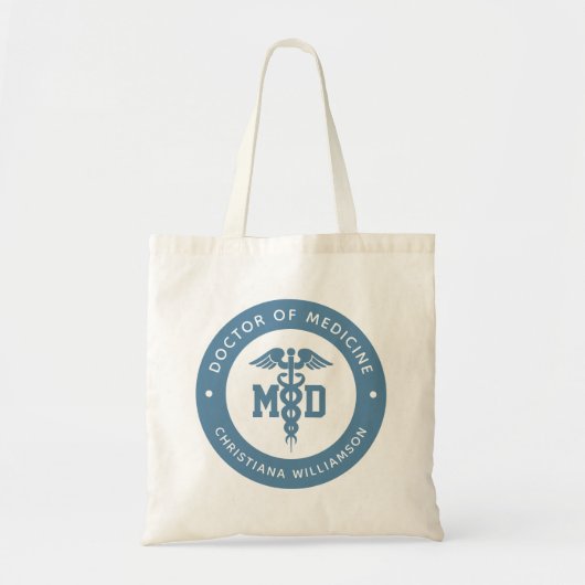 Tote Bag Docteur en médecine sur mesure Docteur en médecine (Devant)