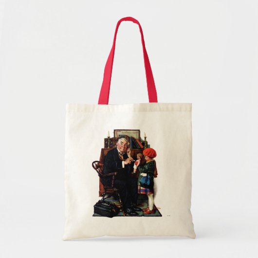 Tote Bag Docteur et la poupée (Devant)