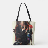 Tote Bag Docteur et poupée (Dos)