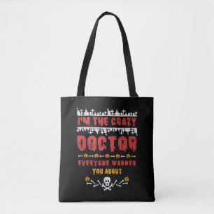 Tote Bag Docteur Halloween
