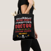 Tote Bag Docteur Halloween (De près)