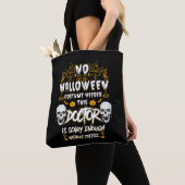 Tote Bag Docteur Halloween (De près)