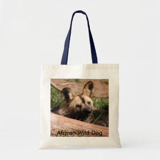 Tote Bag Dog-012 sauvage africain, chien sauvage africain