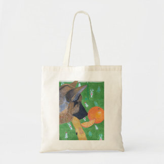 Tote Bag Dog and orange bag