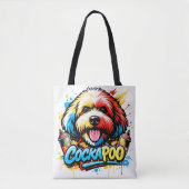 Tote Bag Dog Lover Cockapoo Gift Dog Owner  (Devant)