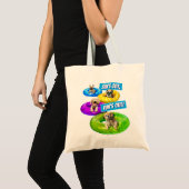 Tote Bag Dog Pool Party (Devant (produit))