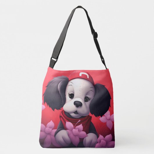 Tote Bag dog with red cap (Dos)