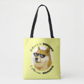 Tote Bag Dogecoin Future Sunglasses Stock Crypto (Devant)