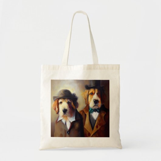 Tote Bag Dogs Holmes et Watson (Devant)
