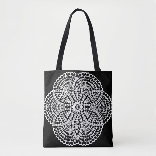 Tote Bag Doily Art (Devant)