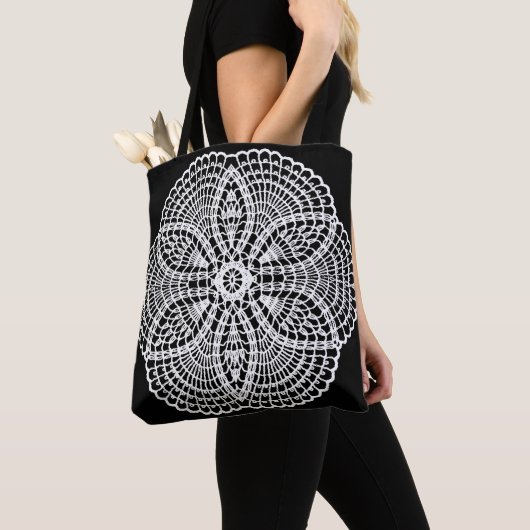 Tote Bag Doily Art (De près)