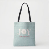 Tote Bag Dollar du sable Côte Noël Joy Bleu (Devant)