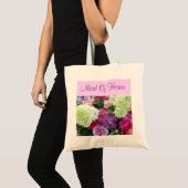 Tote Bag Domestique faite sur commande des fleurs de (Devant (produit))