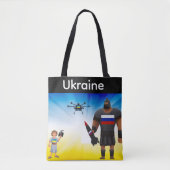 Tote Bag Dominance des drones ukrainiens (Devant)