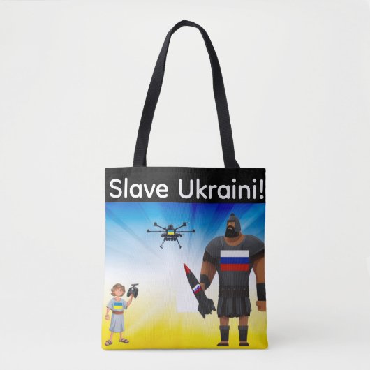 Tote Bag Dominance des drones ukrainiens (Devant)