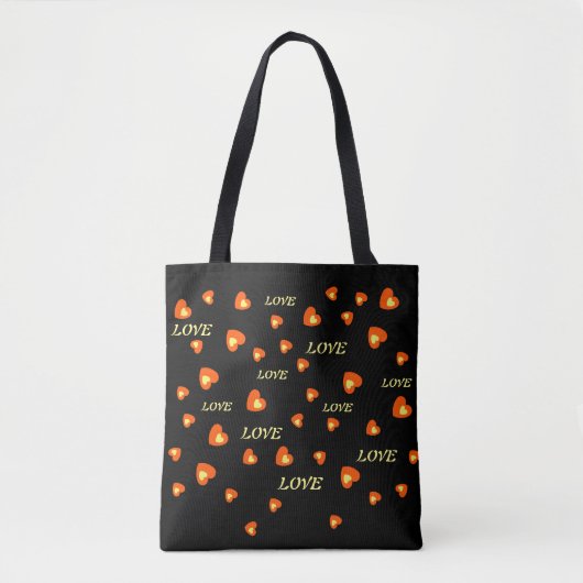 TOTE BAG DON D'AMOUR POUR VALENTINE, ANNIVERSAIRE T (Devant)