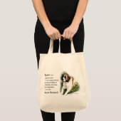 Tote Bag Don d'art Saint Bernard (Devant (produit))