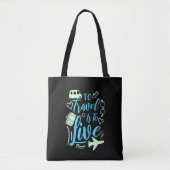 Tote Bag Don de devis de voyage (Devant)