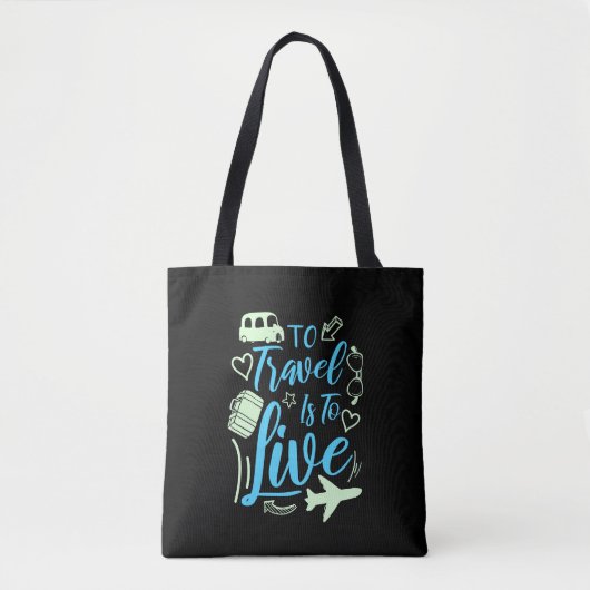 Tote Bag Don de devis de voyage (Devant)