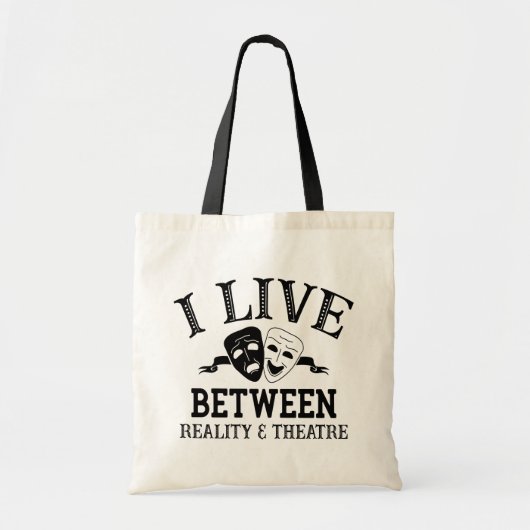 Tote Bag Don de l'actrice compositrice musicale Mask Musica (Devant)