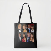 TOTE BAG DONALD ET MELANIA TRUMP (Devant)