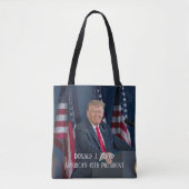 Tote Bag Donald J. Trump 45e président Keepsaké (Devant)