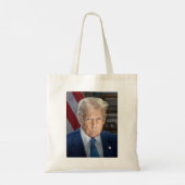 Tote Bag Donald Trump 2025 Portrait du président américain (Dos)
