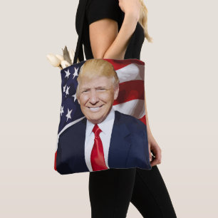 TOTE BAG DONALD TRUMP FOURRE-TOUT CADEAU POUR ELLE