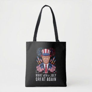 Tote Bag Donald Trump rend le 4 juillet à nouveau génial