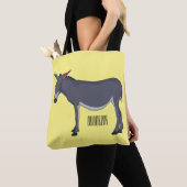 Tote Bag Donkey cartoon (De près)