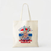 Tote Bag Donkey Pox Great MAGA King Trump UltrA MAGA US Ind (Devant)