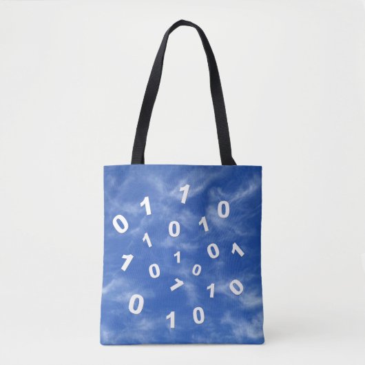 Tote Bag Données de calcul cloud (Devant)