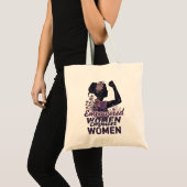 Tote Bag Donner aux femmes les moyens d'agir (Devant (produit))